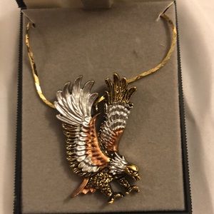 Eagle necklace for men